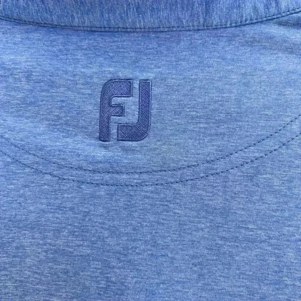 Footjoy Men’s Blue Golf Polo size Large - Picture 3 of 5
